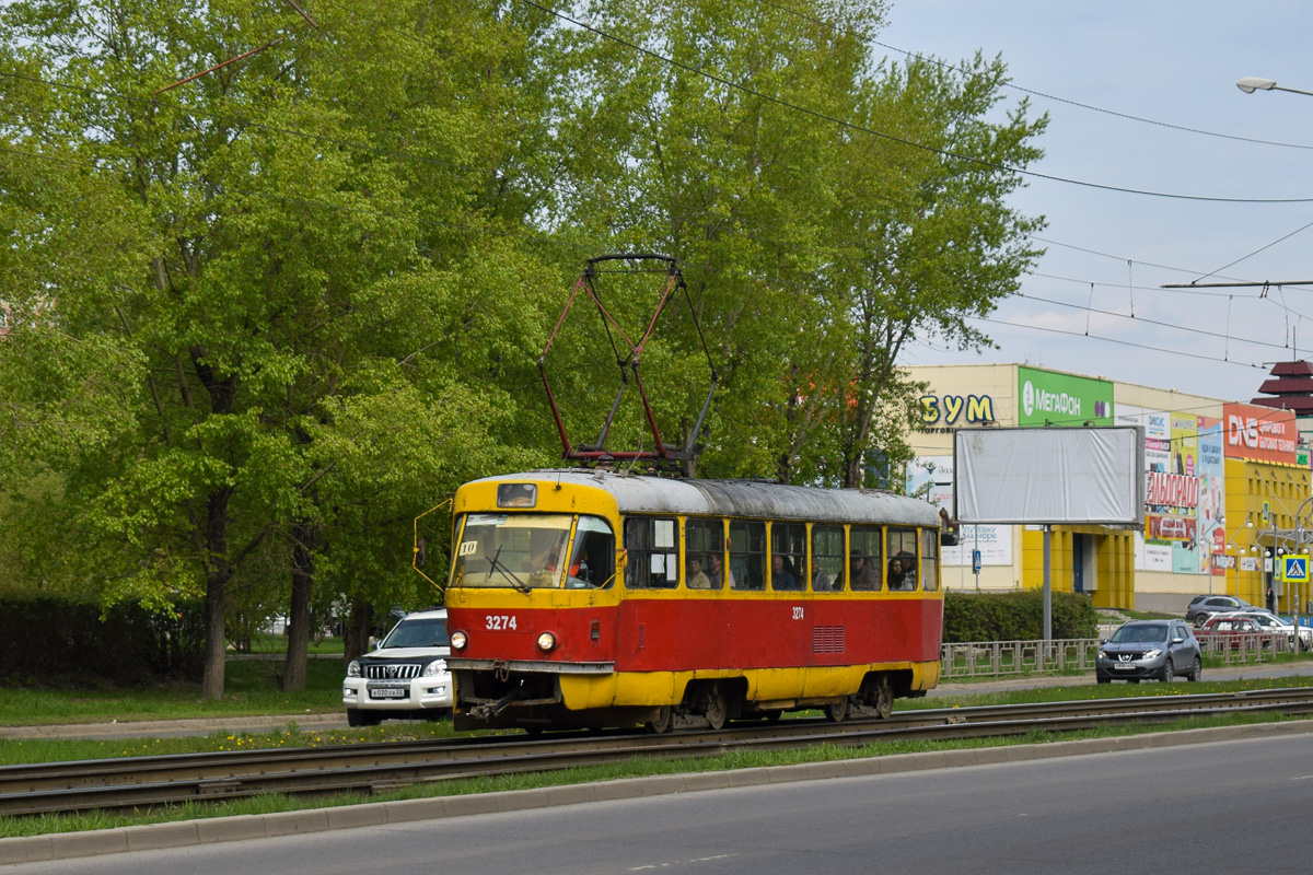 Барнаул, Tatra T3SU № 3274