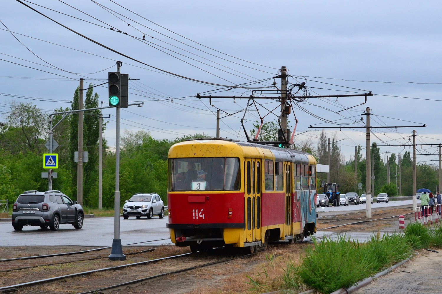 Volžski, Tatra T3SU # 114