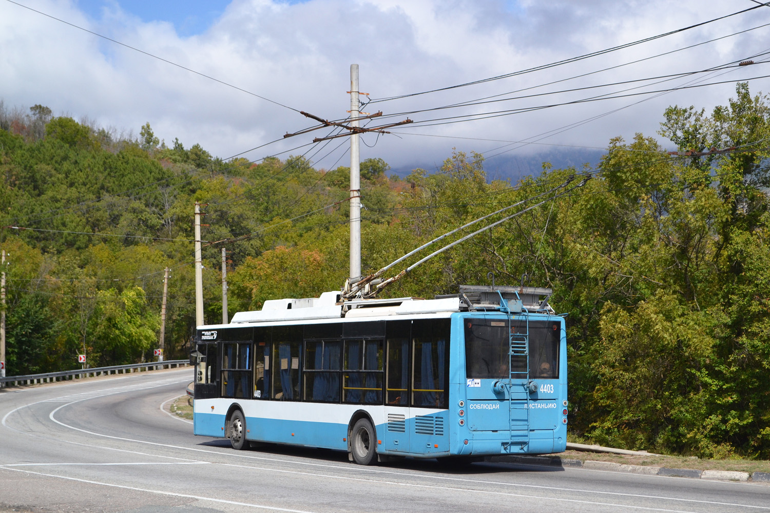 克里米亚无轨电车, Bogdan T70115 # 4403