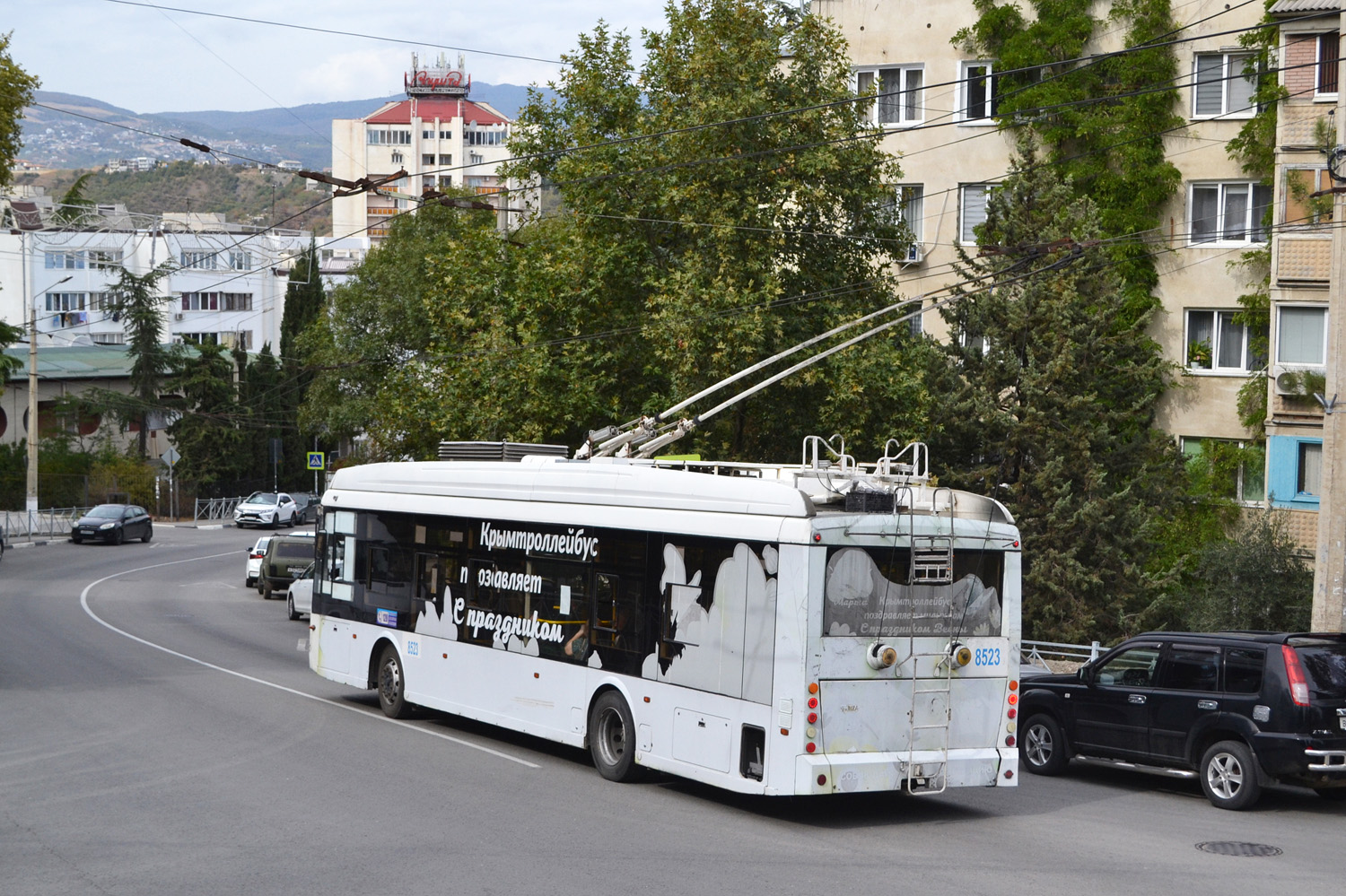 Крымский троллейбус, Тролза-5265.02 «Мегаполис» № 8523