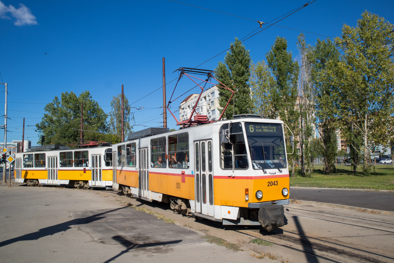 София, Tatra T6A2SF № 2043