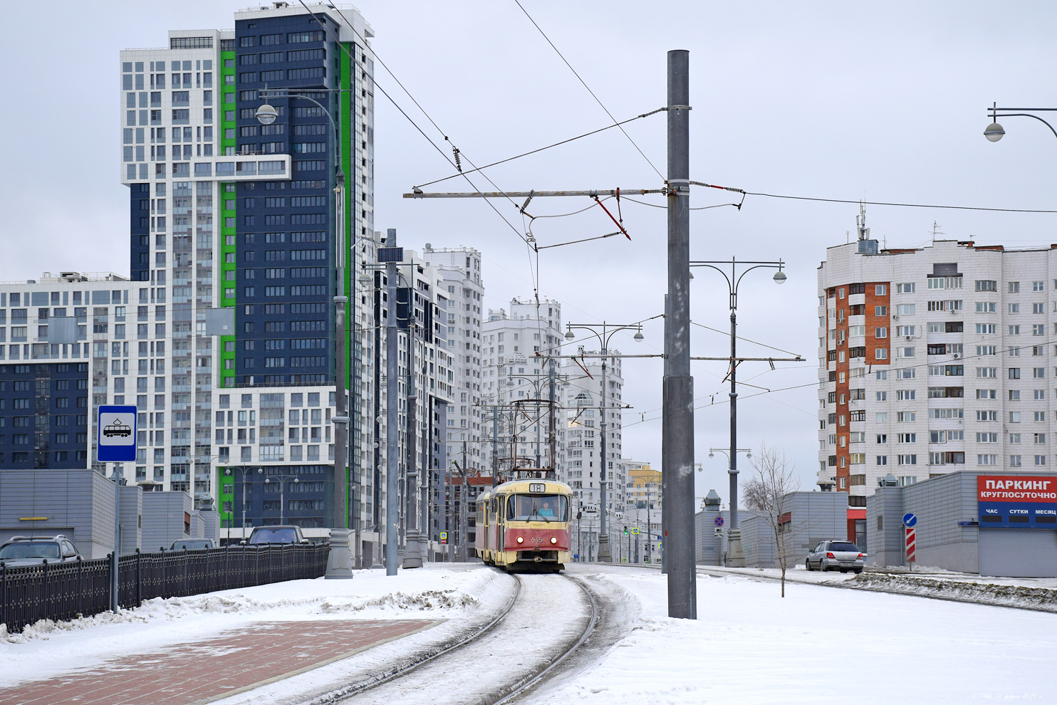 Екатеринбург, Tatra T3SU (двухдверная) № 645