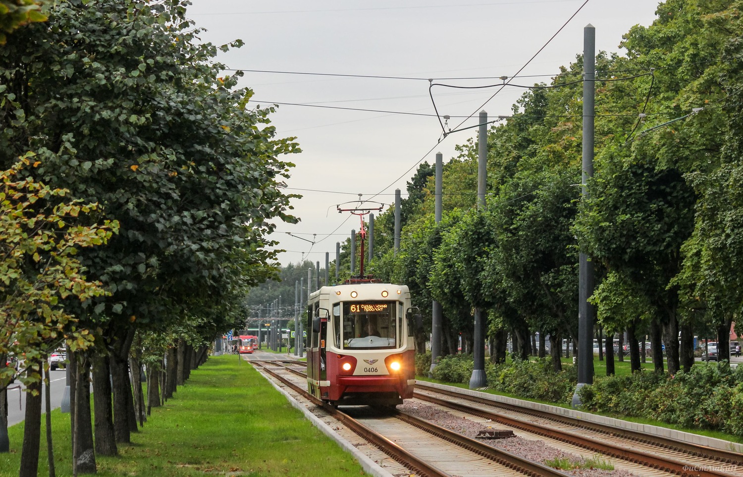 Санкт-Петербург, ЛМ-68М2 (мод. СПб ГЭТ) № 0406 Санкт-Петербург, ЛМ-68М2 (мод. СПб ГЭТ) № 0406