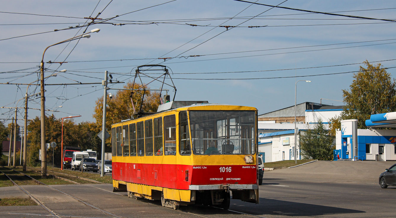 Барнаул, Tatra T6B5SU № 1016
