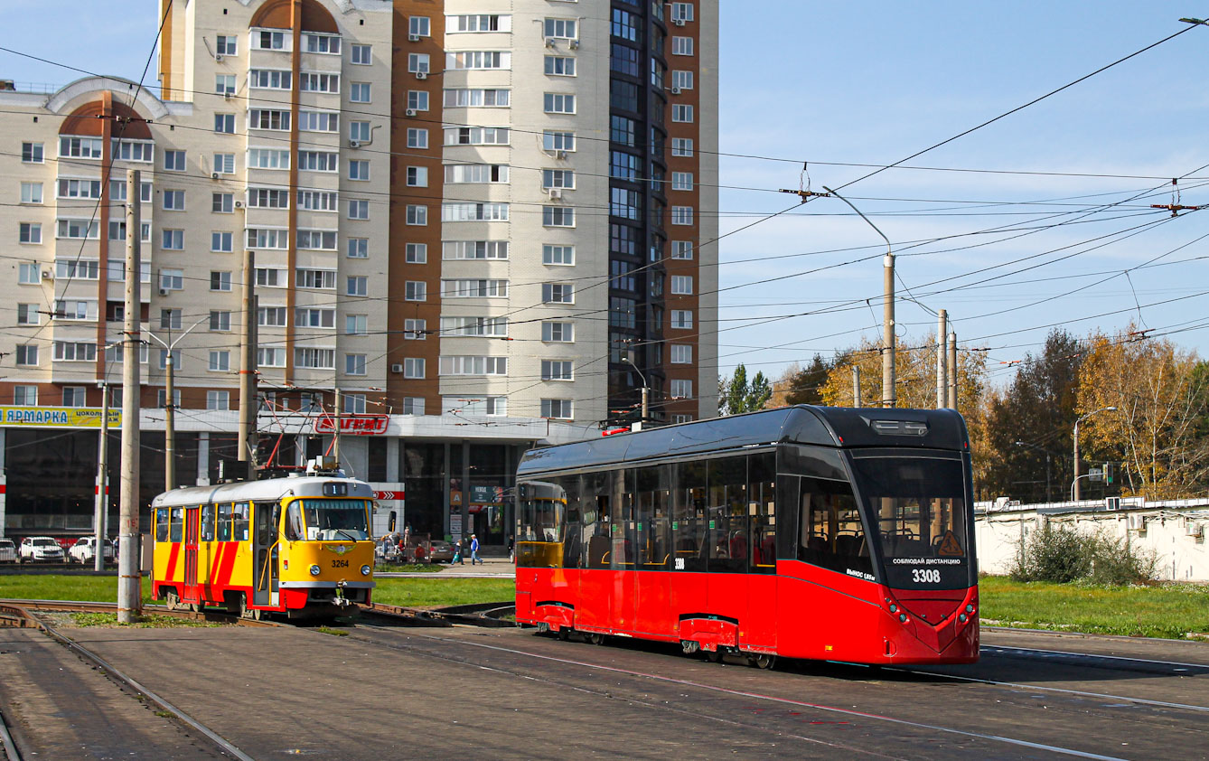 Барнаул, БКМ 802Е (Т811) № 3308 Барнаул, БКМ 802Е (Т811) № 3308
