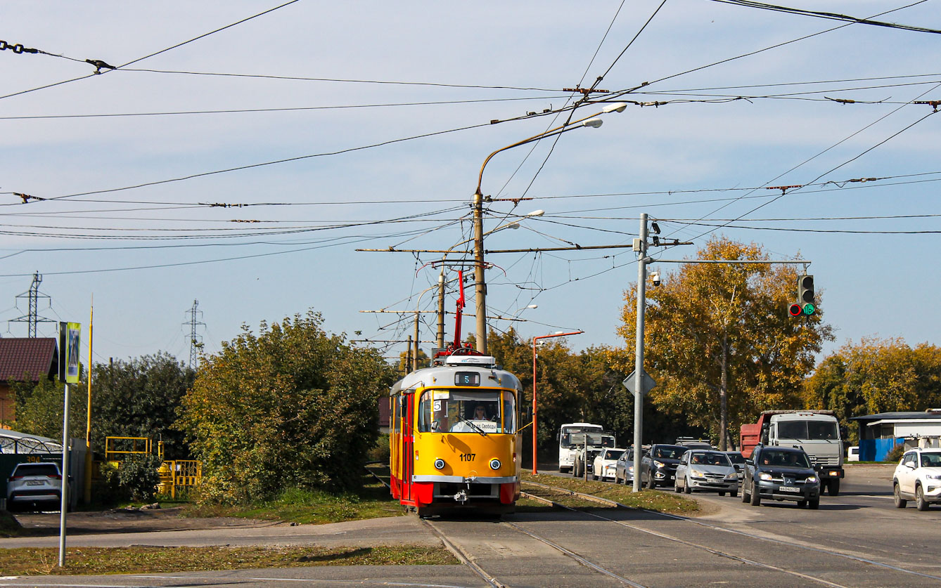 Барнаул, Tatra T3SU КВР Барнаул № 1107