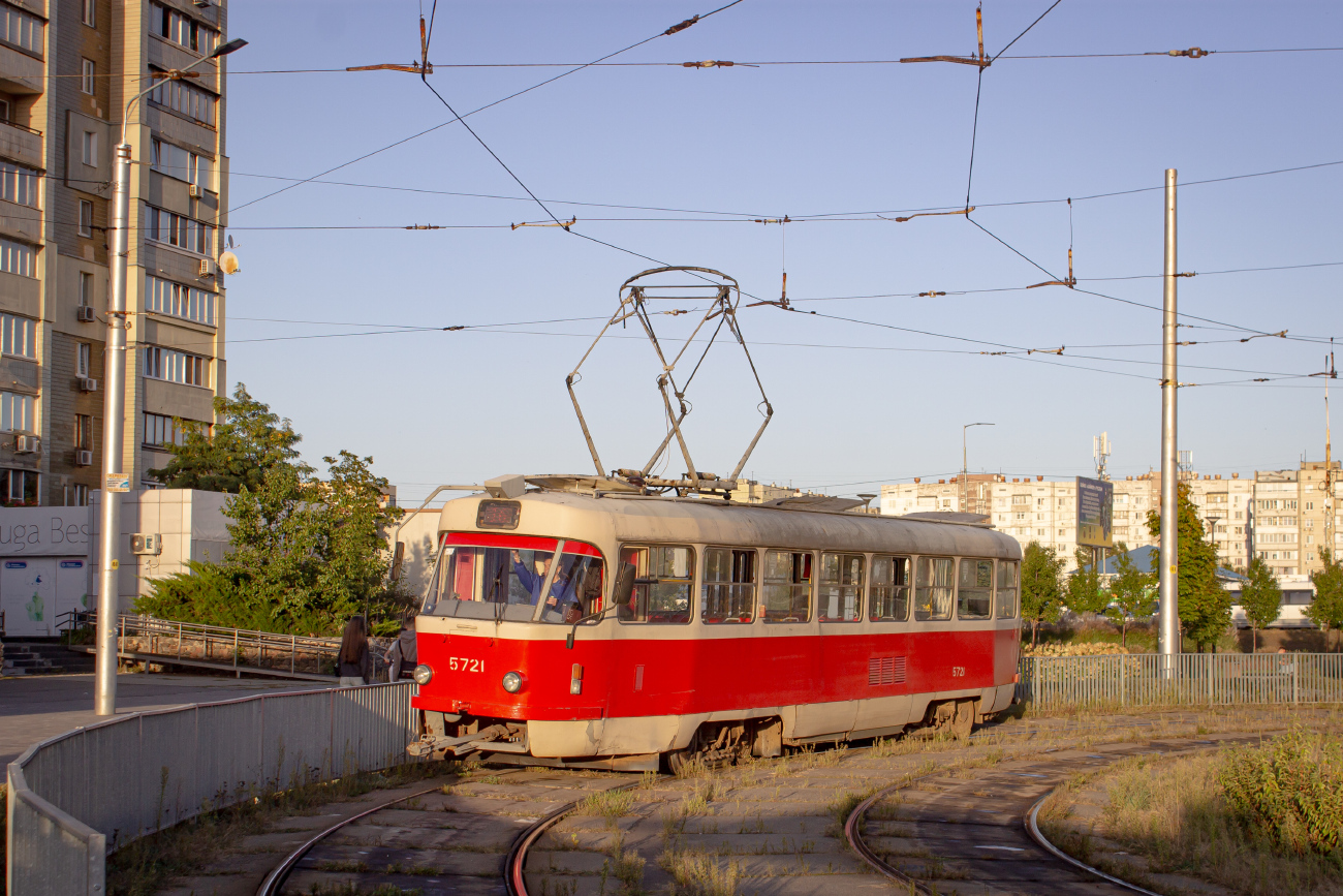 Киев, Tatra T3SU № 5721
