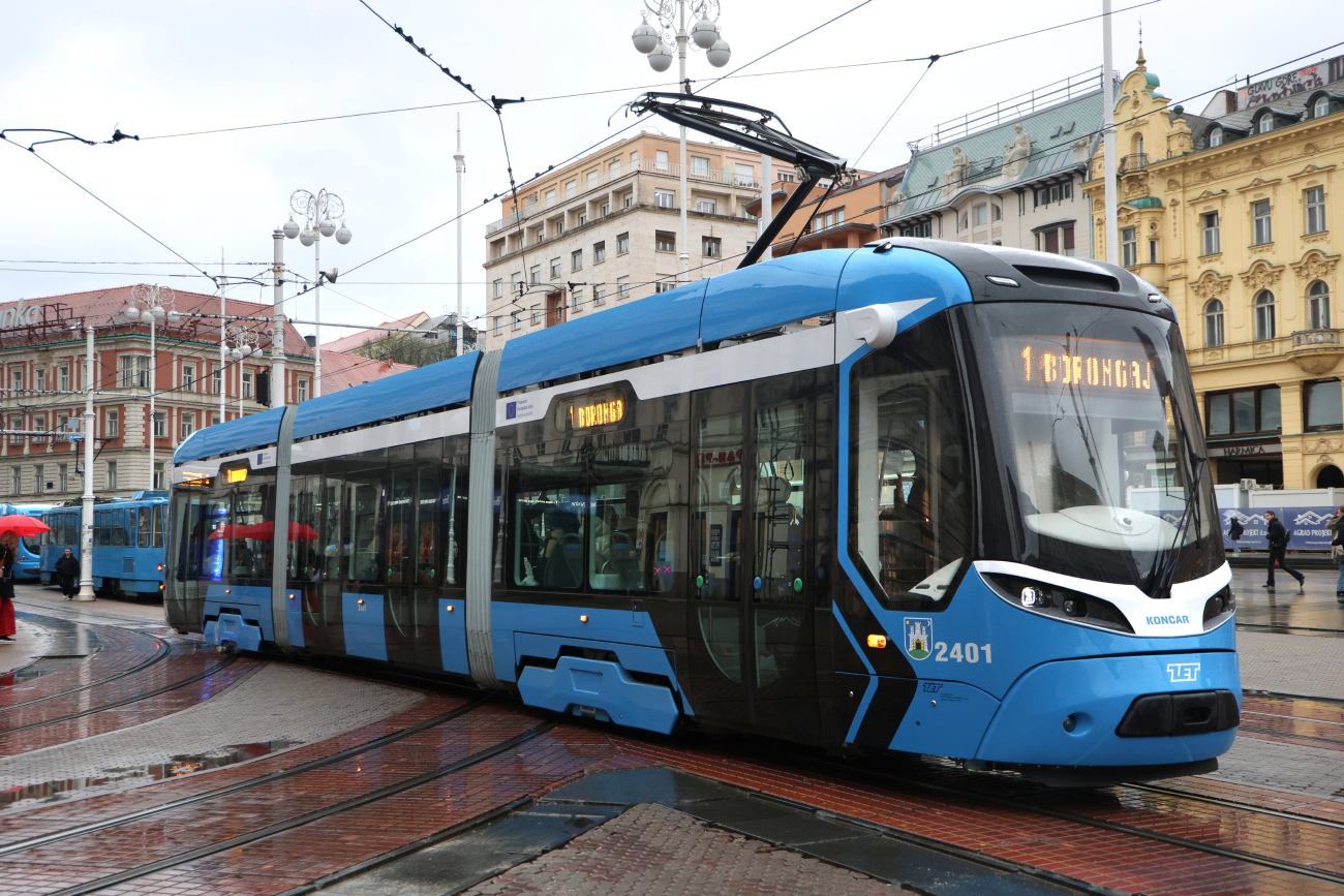 Záhřeb, Končar TMK 2400 č. 2401 Záhřeb, Končar TMK 2400 č. 2401