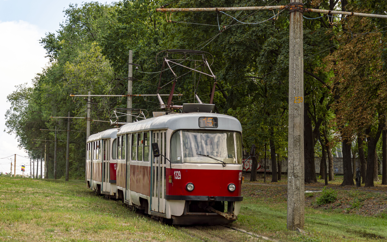 Днепр, Tatra T3SU № 1329