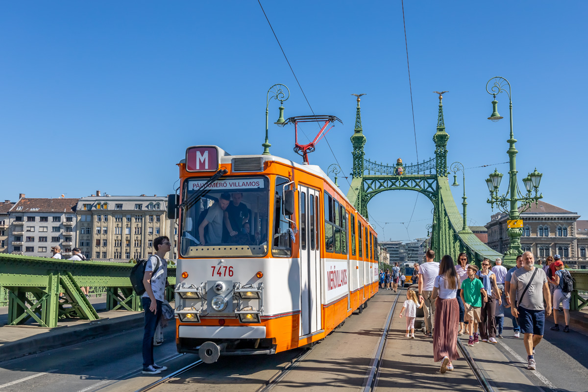 Будапеща, Ganz CSMG2 № 7476; Будапеща — Выходные без автомобиля (20-21.09.2025)