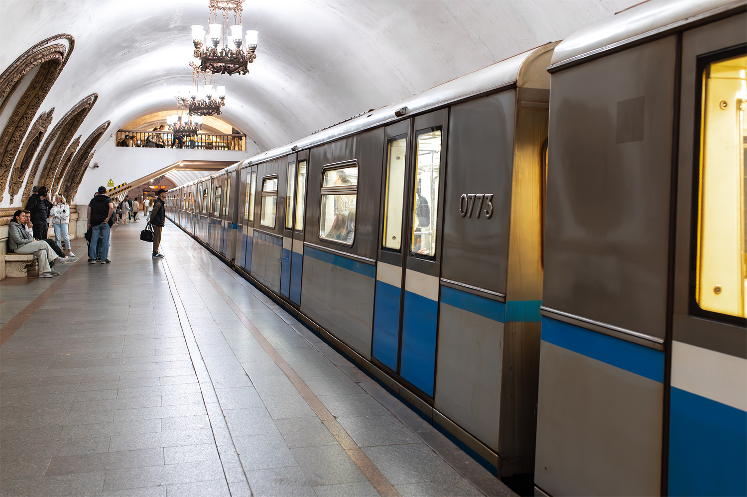 Москва, 81-741.4 «Русич» № 0773; Москва — Парад поездов ко Дню города 13 — 14 сентября 2025