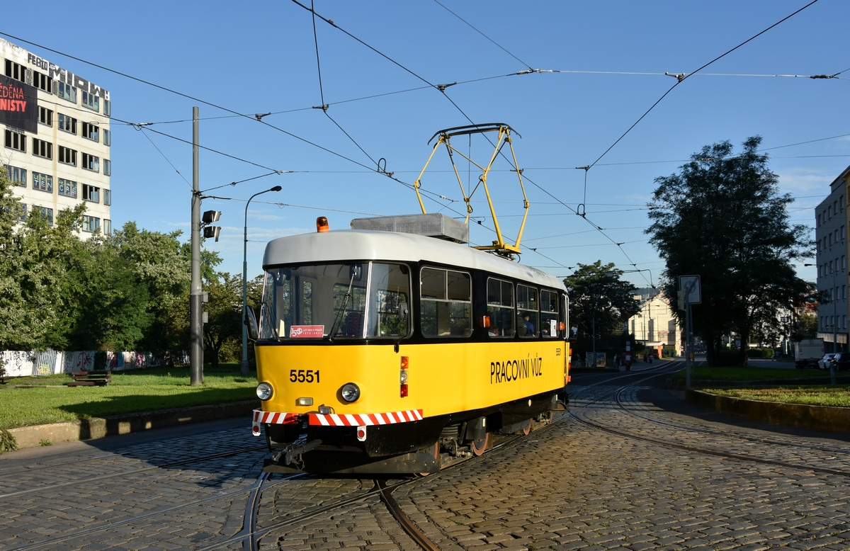 Praha, Tatra T3M # 5551; Praha — 150th anniversary of Prague's urban transport