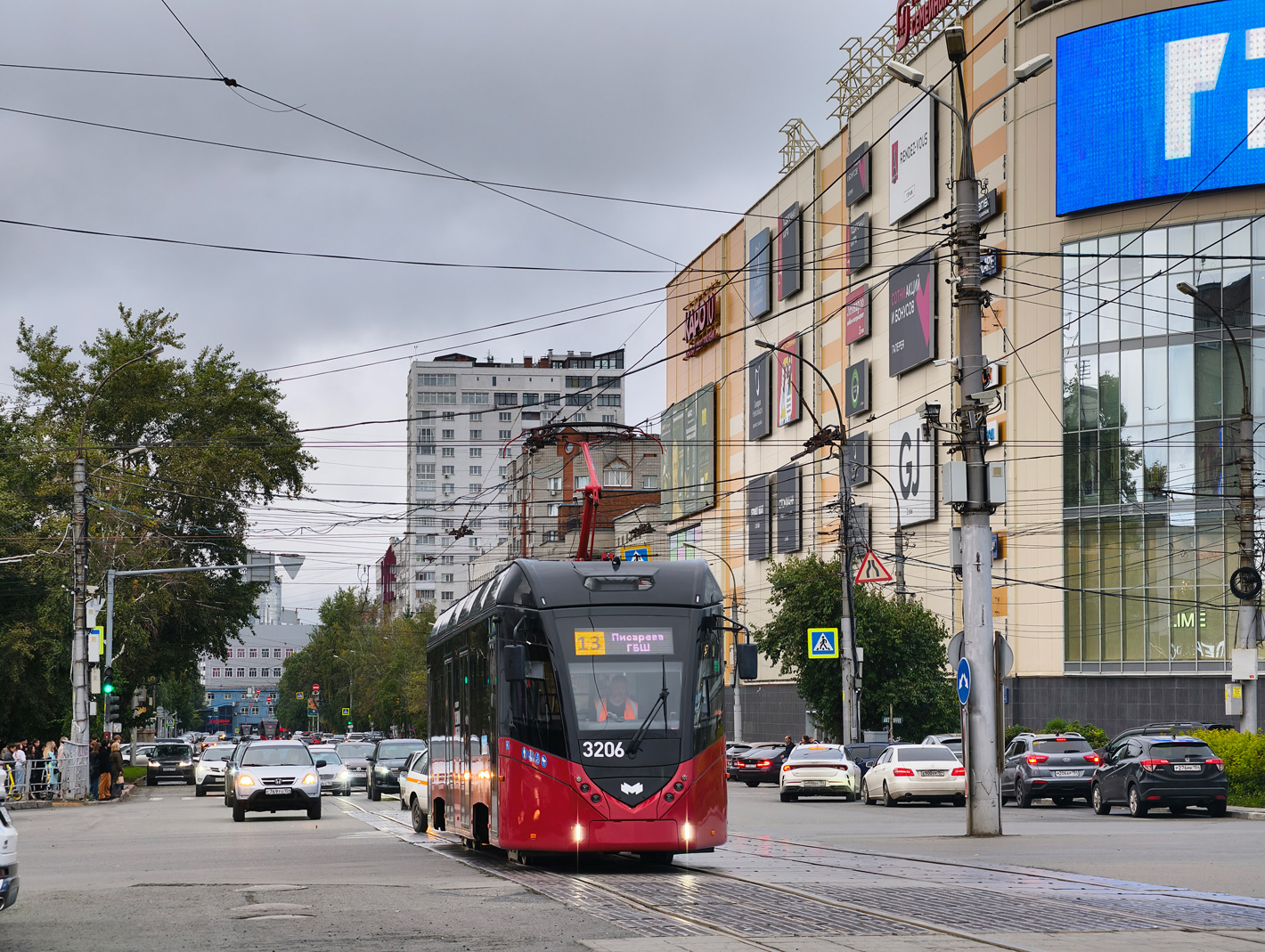 Nowosybirsk, BKM T701 Nr 3206 Nowosybirsk, BKM T701 Nr 3206