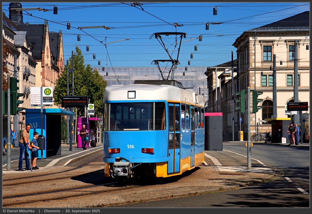 Chemnitz, Tatra T3DM Br. 516