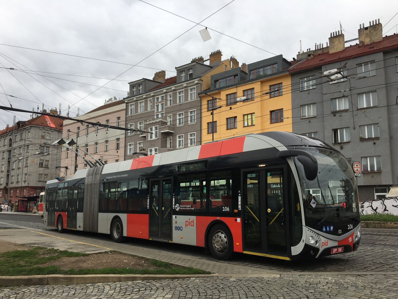 Прага, SOR TNS 18 (Cegelec) № 106