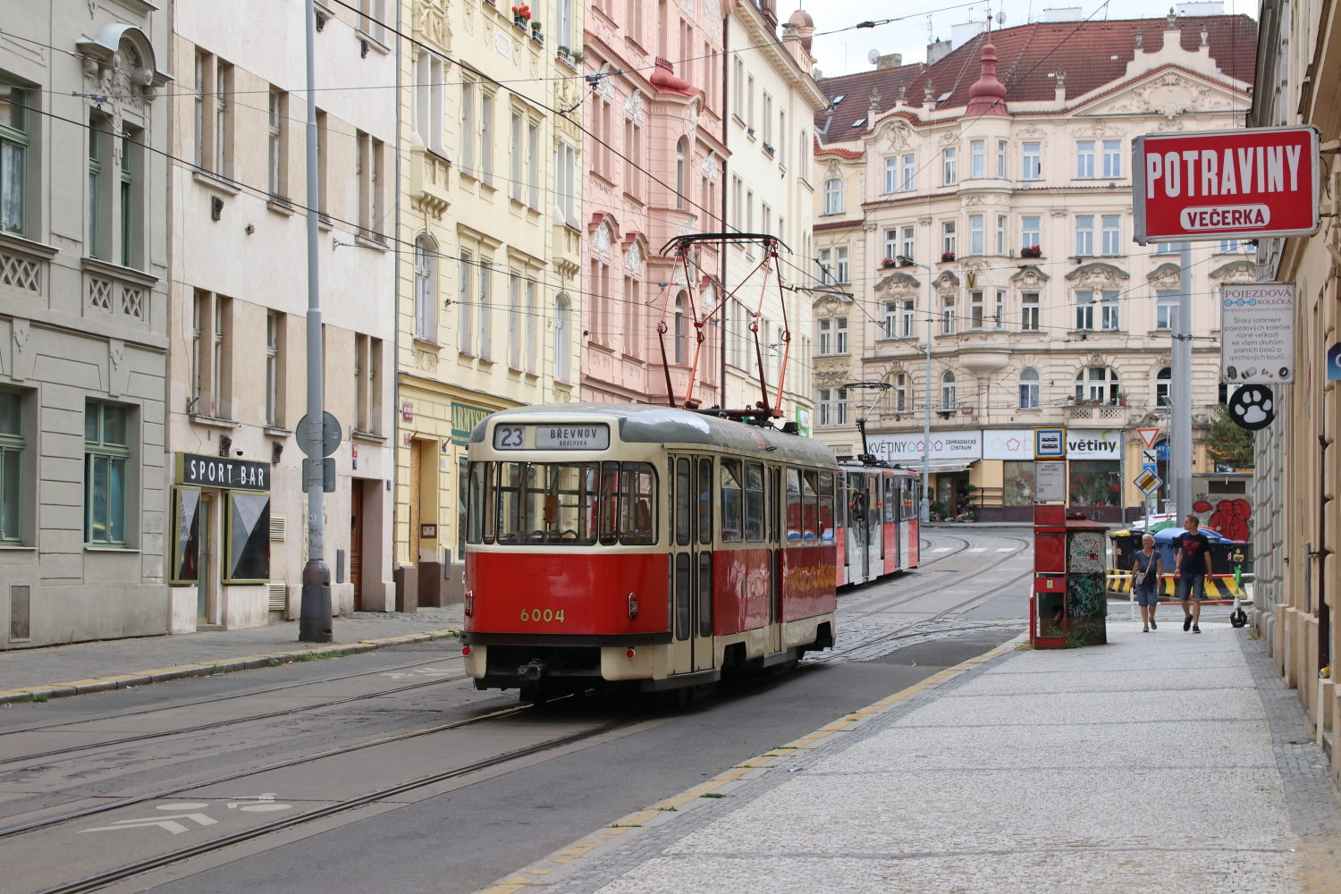 Prague, Tatra T2R # 6004 Prague, Tatra T2R # 6004