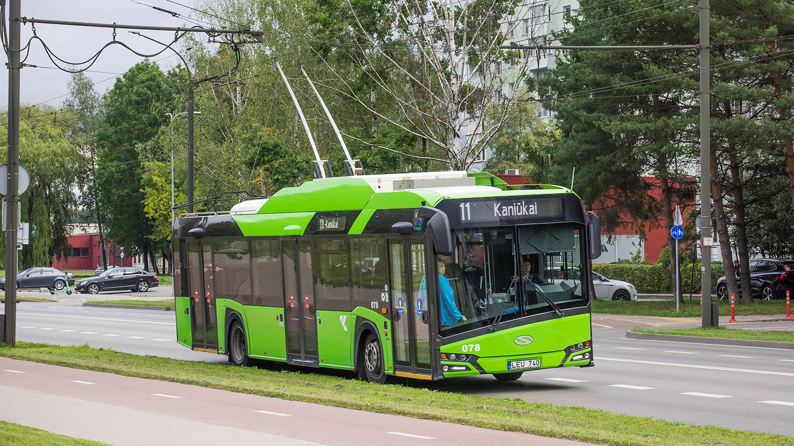 Каунас, Solaris Trollino IV 12 Medcom № 078