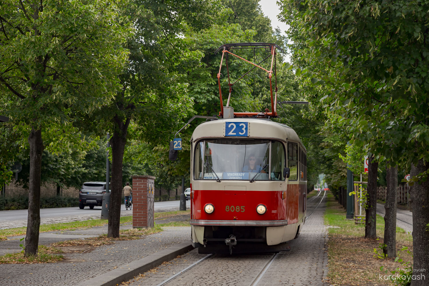 Прага, Tatra T3M № 8085