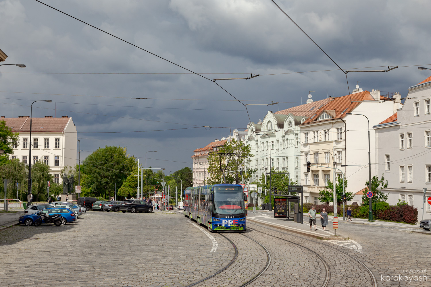Прага, Škoda 15T3 ForCity Alfa Praha № 9281