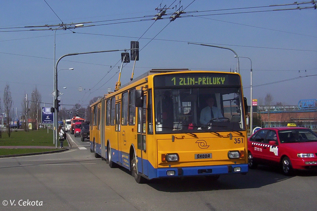 Злин, Škoda 15Tr13/6M № 351