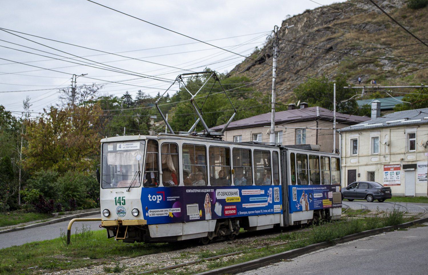 Пятигорск, Tatra KT4SU № 145