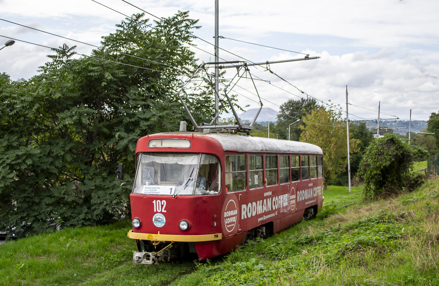 Пятигорск, Tatra T4D № 102 Пятигорск, Tatra T4D № 102