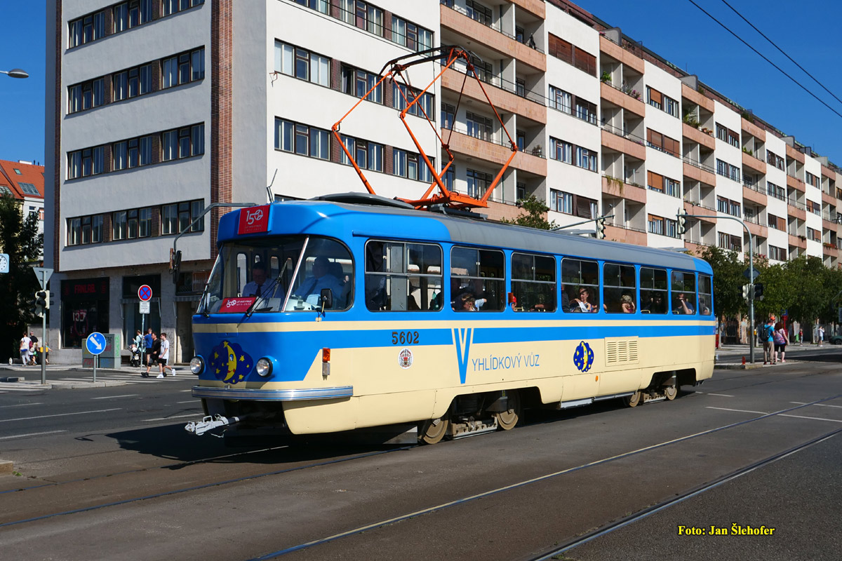 Praga, Tatra T3 Nr. 5602; Praga — 150th anniversary of Prague's urban transport