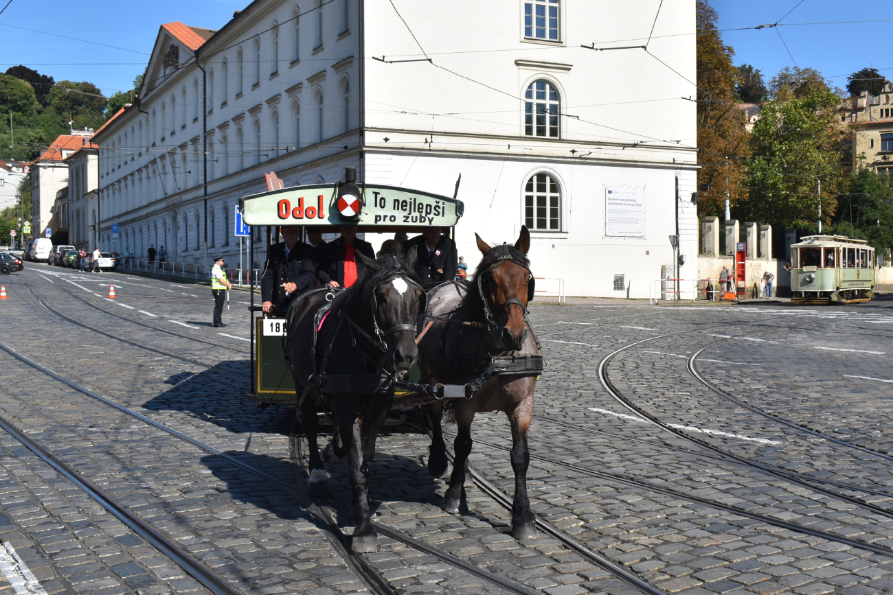 Прага, Конка Ringhoffer № 90; Прага — 150 лет городскому транспорту в Праге