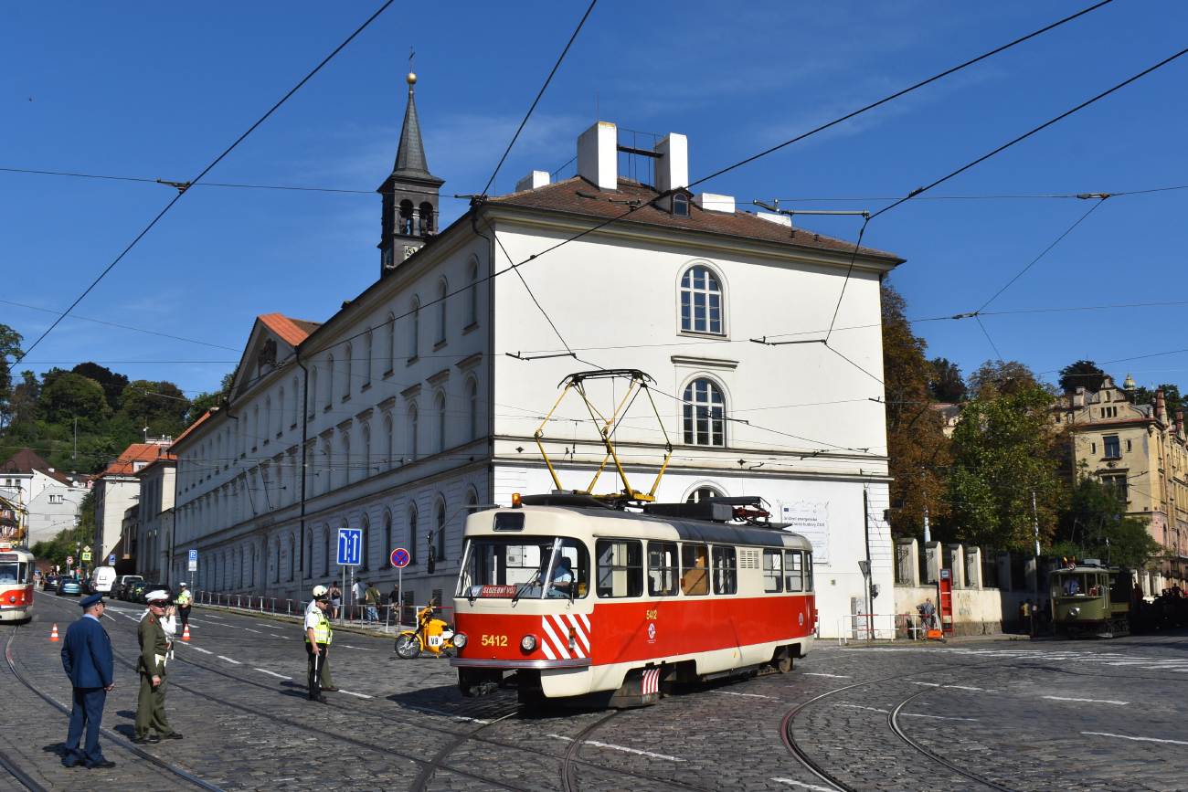 Прага, Tatra T3M № 5412; Прага — 150 лет городскому транспорту в Праге