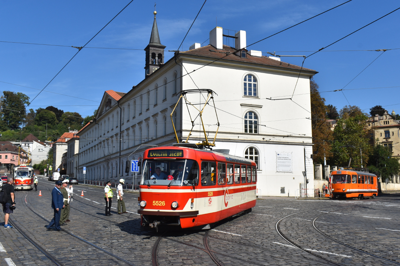Praga, Tatra T3R.P Nr 5526; Praga — 150th anniversary of Prague's urban transport
