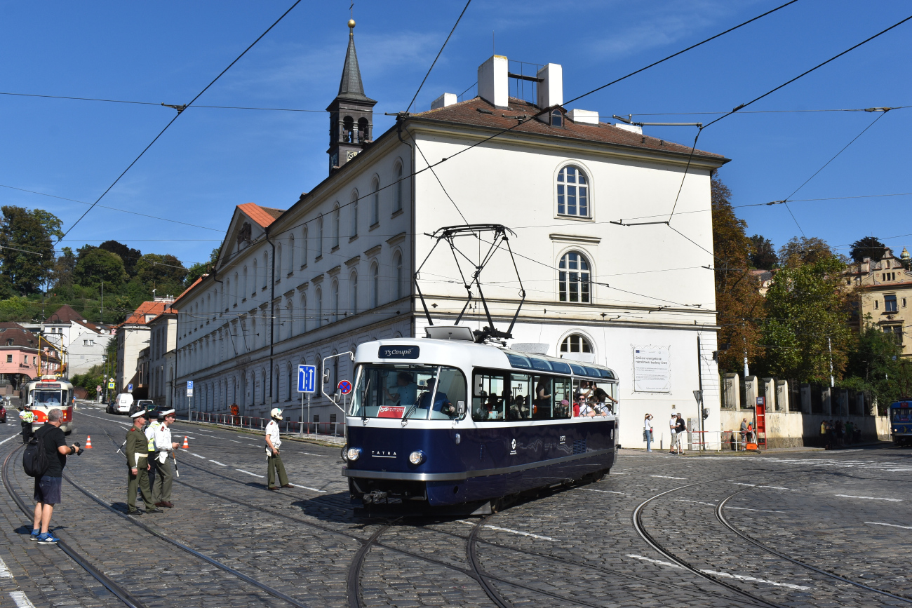 Prague, Tatra T3R.P № 5573; Prague — 150th anniversary of Prague's urban transport