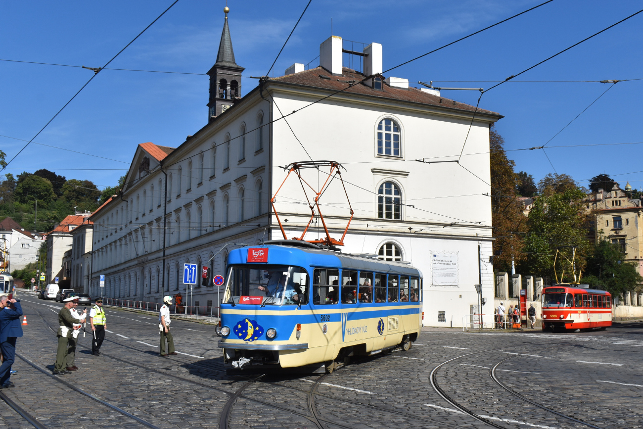 Прага, Tatra T3 № 5602; Прага — 150 лет городскому транспорту в Праге