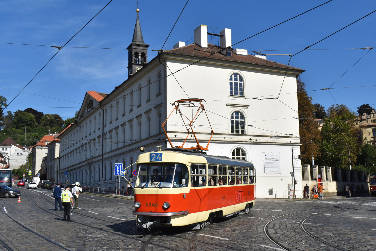 Praha, Tatra T3 nr. 6340; Praha — 150th anniversary of Prague's urban transport