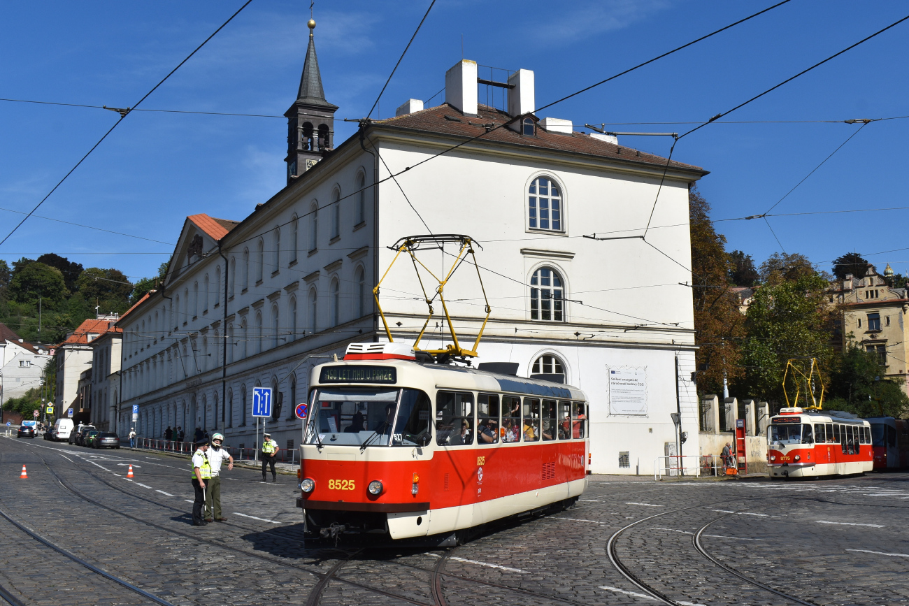 Прага, Tatra T3R.P № 8525; Прага — 150 лет городскому транспорту в Праге