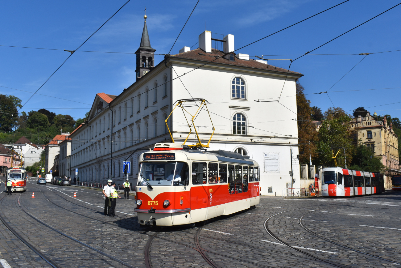 Прага, Tatra T3R.PLF № 8775; Прага — 150 лет городскому транспорту в Праге