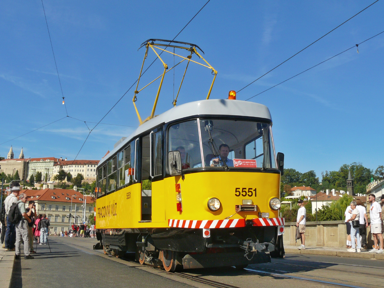 Praha, Tatra T3M № 5551; Praha — 150th anniversary of Prague's urban transport