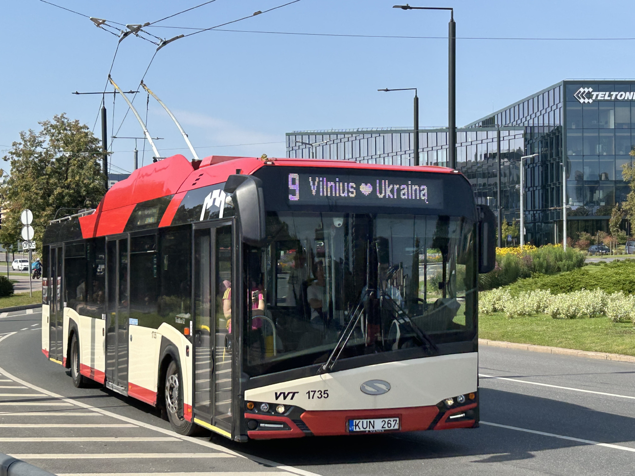 Вильнюс, Solaris Trollino IV 12 Škoda № 1735