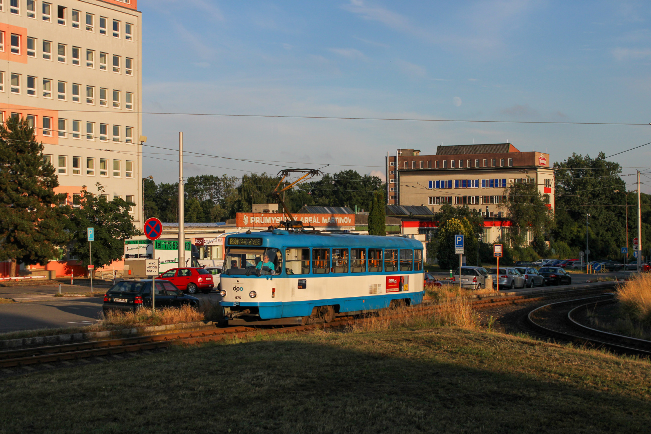 Ostrava, Tatra T3R.P № 975