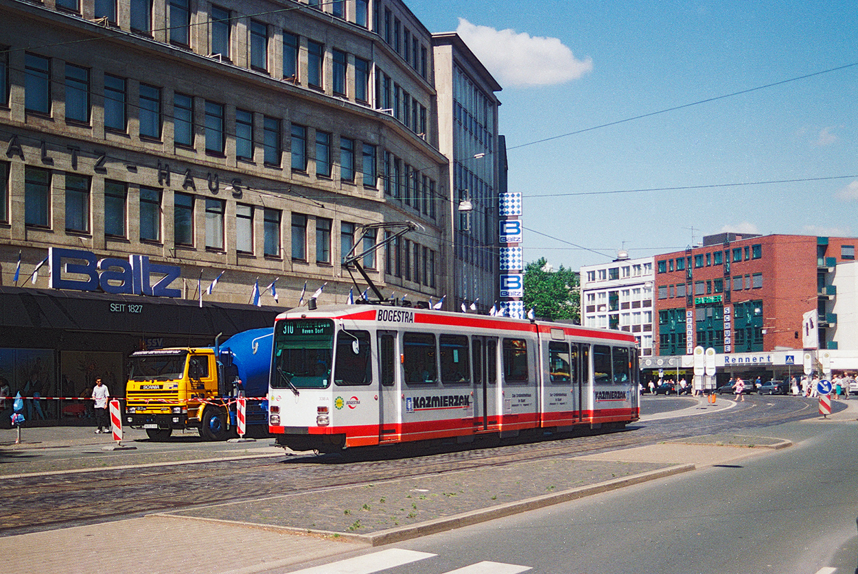Bochum – Gelsenkirchen, Duewag M6C Br. 338; Bochum – Gelsenkirchen — Old Photos Bochum – Gelsenkirchen, Duewag M6C Br. 338; Bochum – Gelsenkirchen — Old Photos
