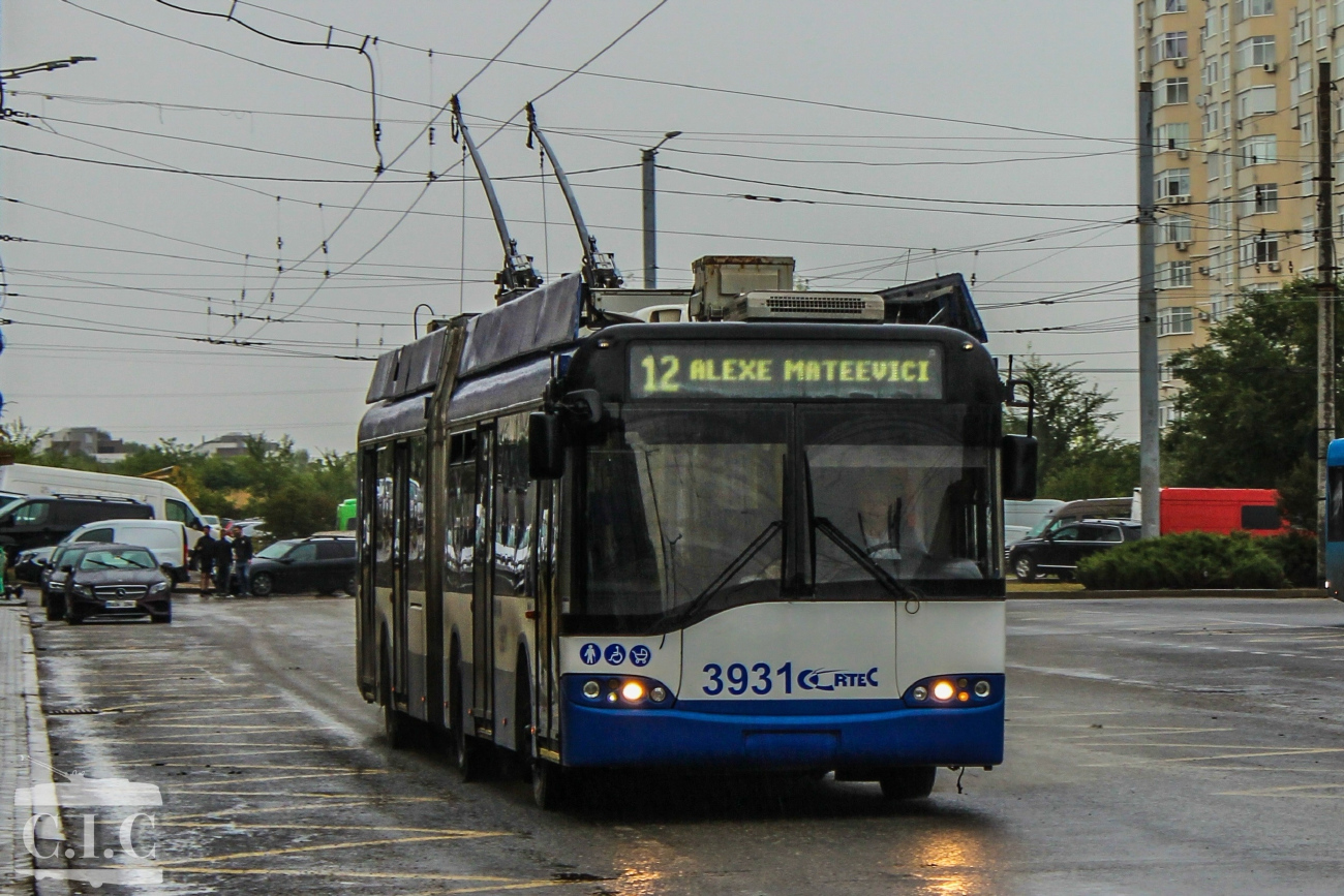 Кишинёв, Solaris Trollino II 18 Ganz № 3931