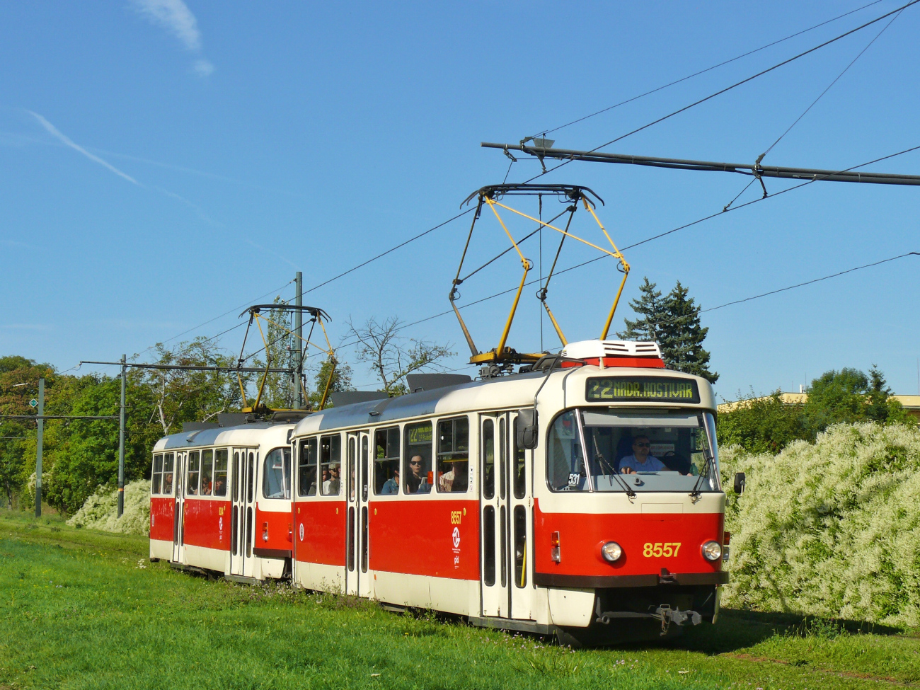 Прага, Tatra T3R.P № 8557