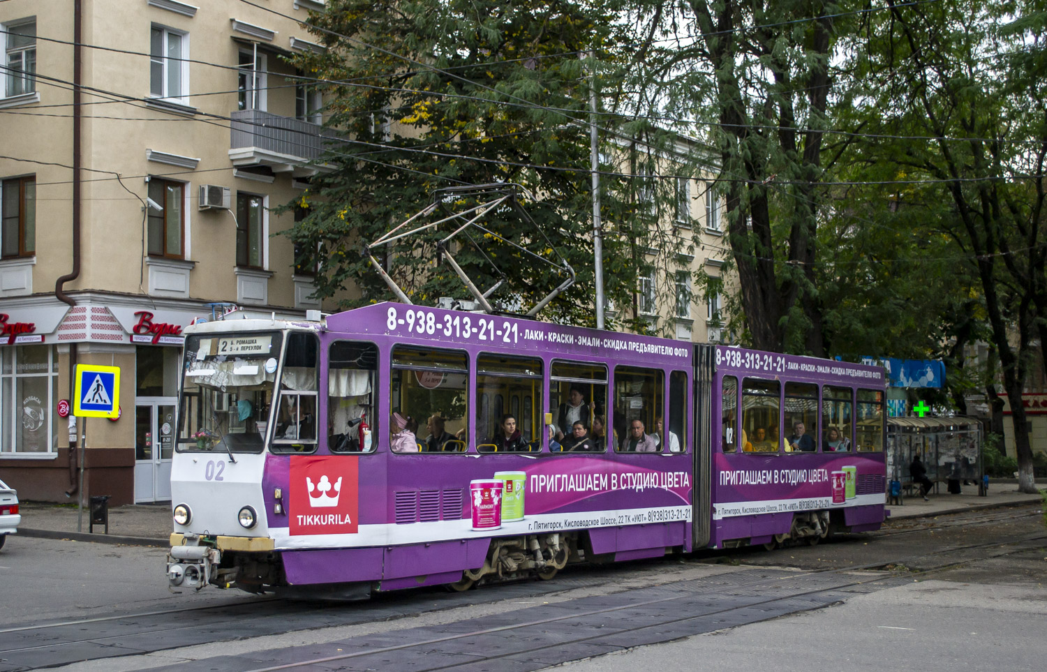 Pjatigorsk, Tatra KT4D № 02