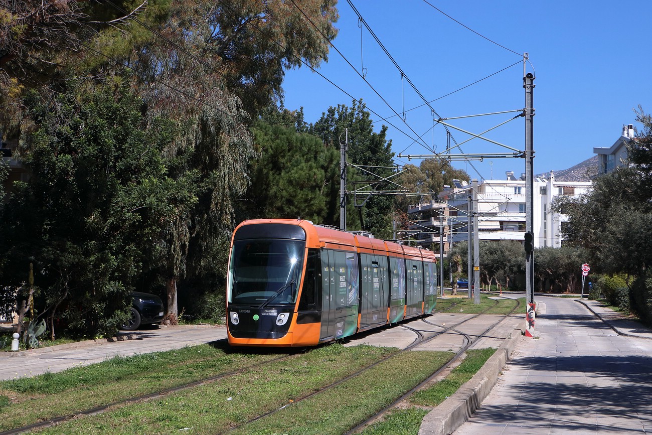 Athens, Alstom Citadis 305 № 20048