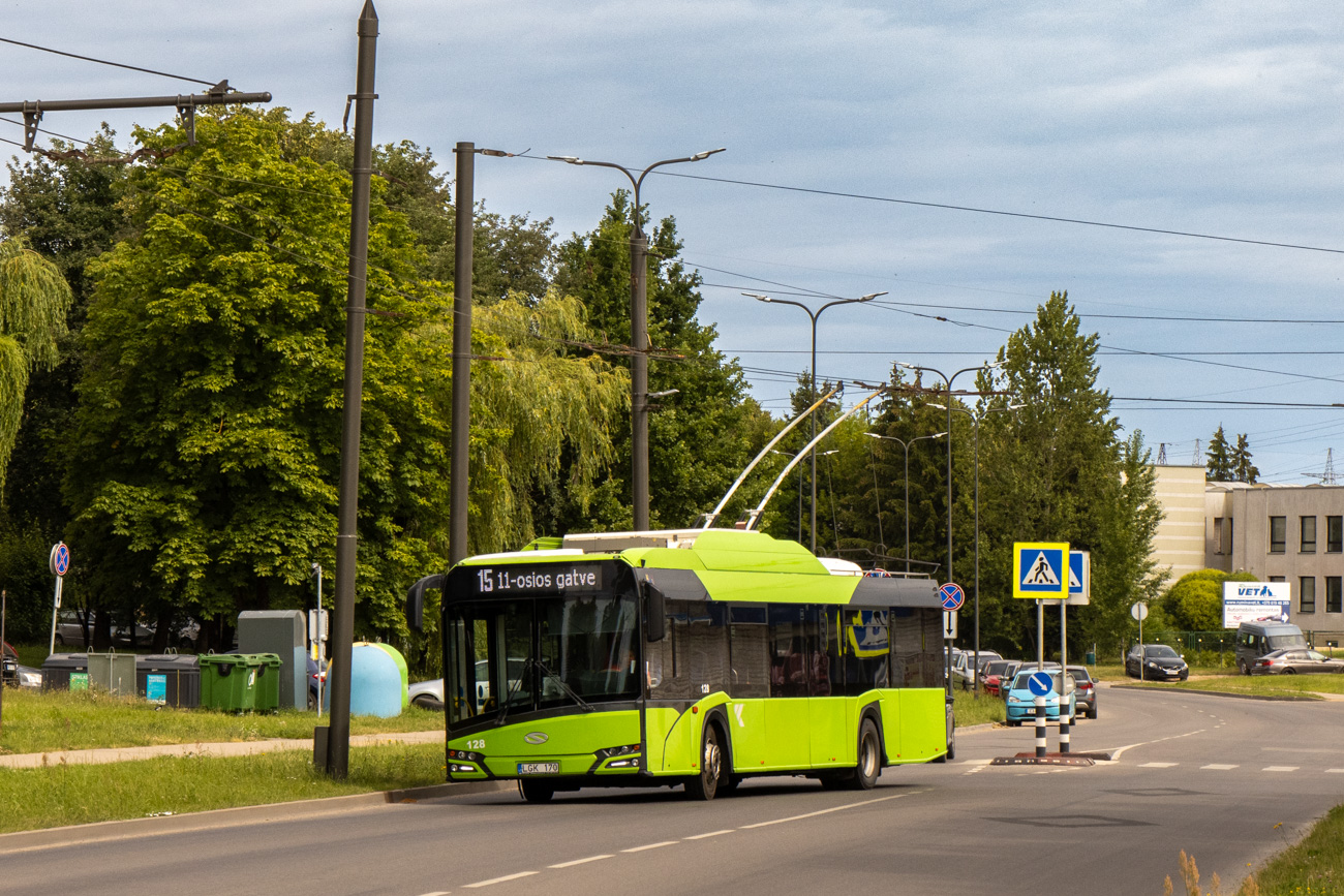 Каунас, Solaris Trollino IV 12 Medcom № 128