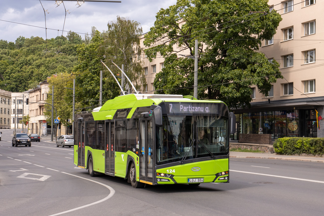 Каунас, Solaris Trollino IV 12 Medcom № 124