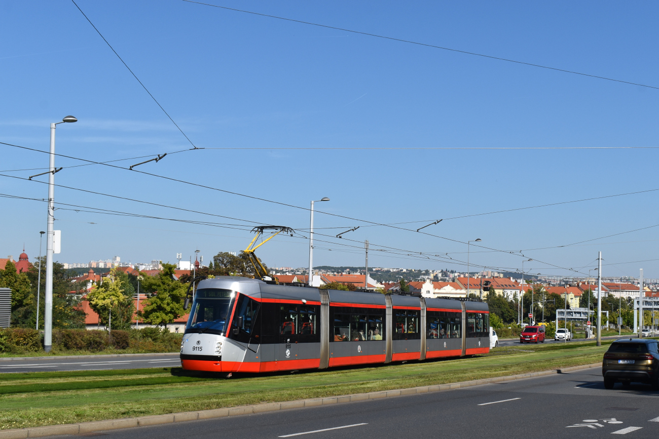 Прага, Škoda 14T Elektra № 9115