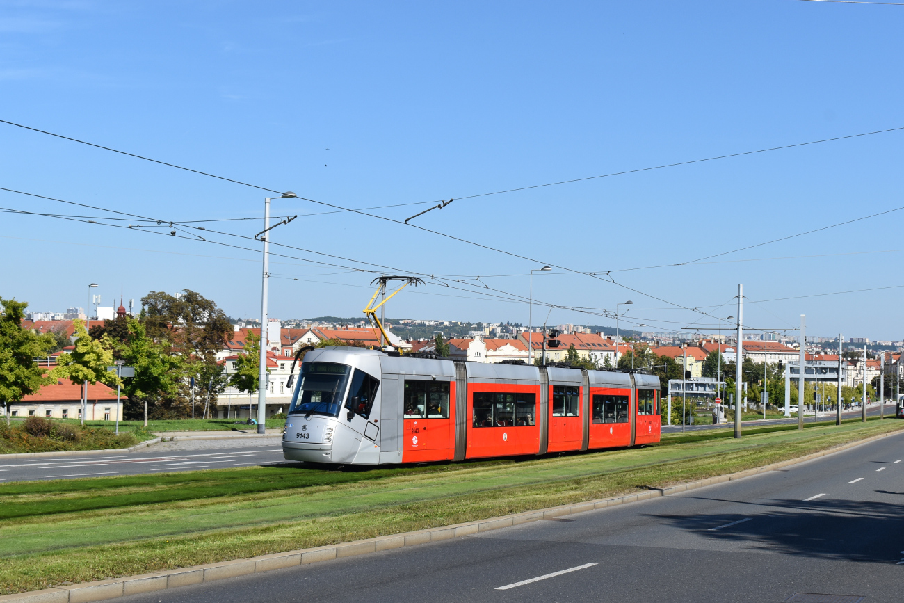 Прага, Škoda 14T Elektra № 9143