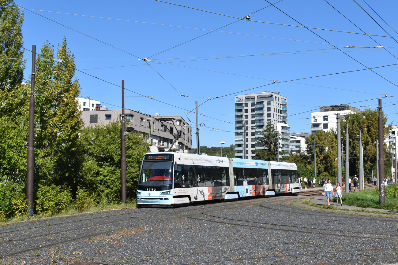 Praha, Škoda 15T3 ForCity Alfa Praha # 9252; Praha — 150th anniversary of Prague's urban transport