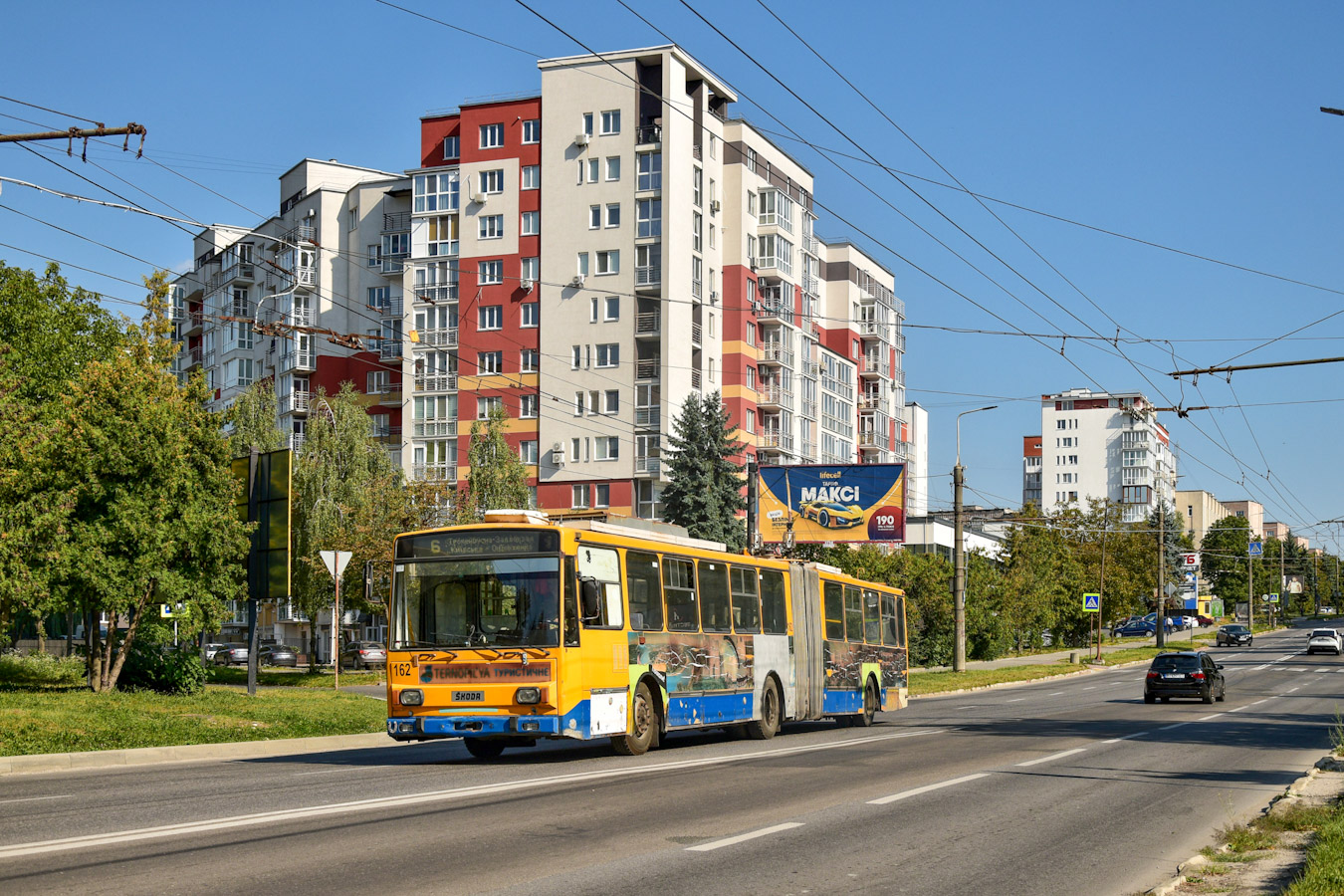 Ternopil, Škoda 15Tr13/6M N°. 162