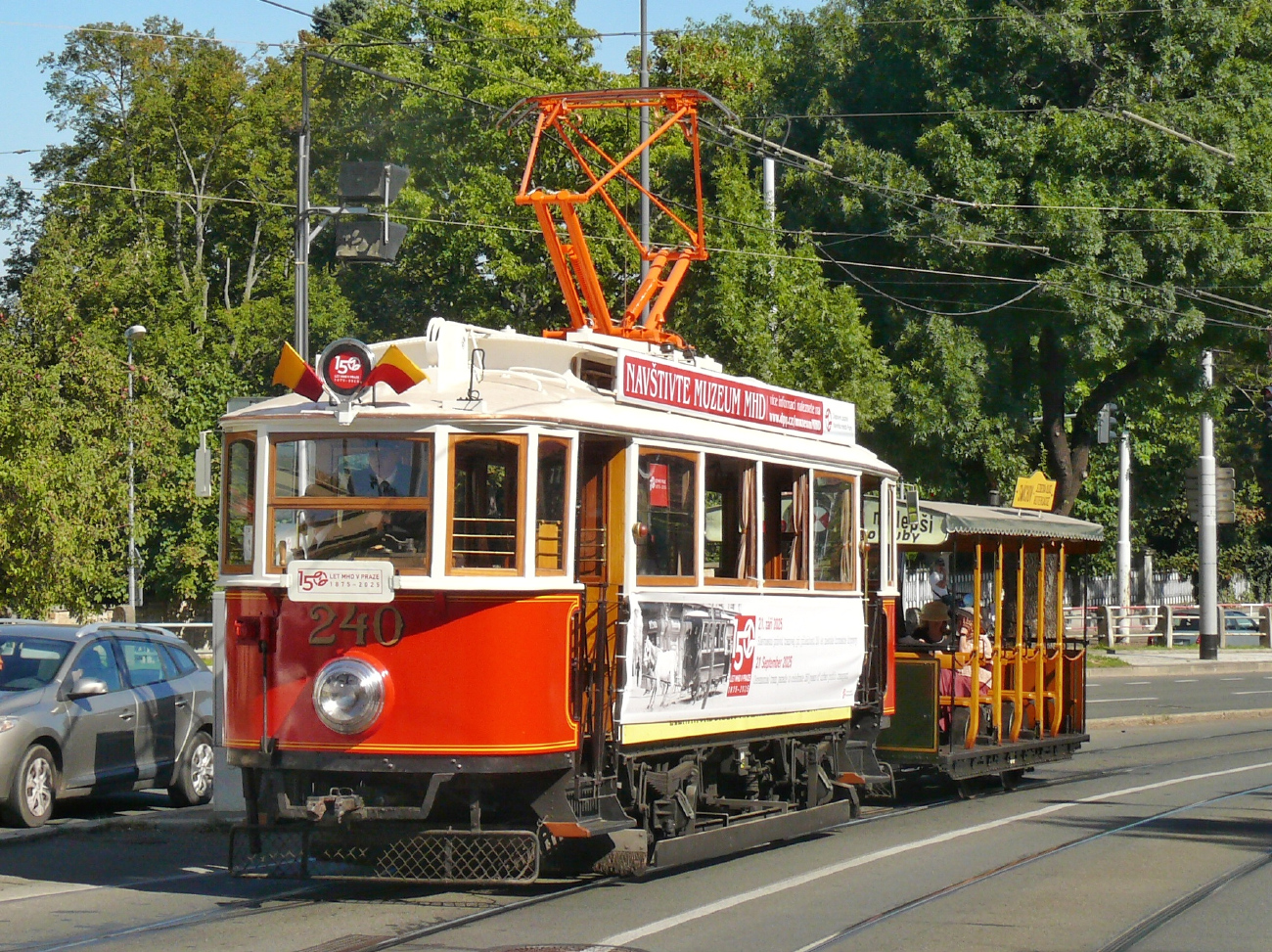 Prague, Ringhoffer DSM № 240; Prague — 150th anniversary of Prague's urban transport